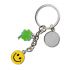 Abwechslungsreicher Schlüsselanhänger ,,Lucky" in Silber