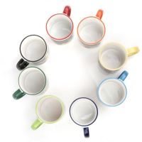 Hinreißende Tasse "August" aus Porzellan