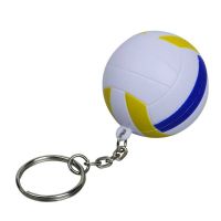 Anti-Stress-Volleyball-Schlüsselanhänger ,,Volley" Werbeartikel