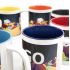 Erstaunliche Tasse "Juli" aus Porzellan