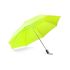Faltbarer Regenschirm SAMER grün_weiß Werbeartikel_6481