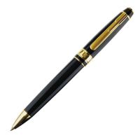 Luxoriöser Kugelschreiber ,,Golden Lord" in Schwarz Werbeartikel